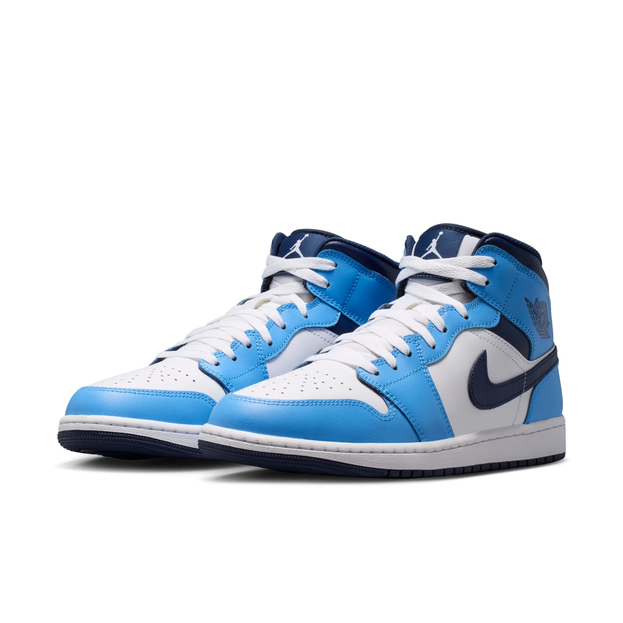 AIR JORDAN 1 MID - UNIVERSITY BLUE - Image 2