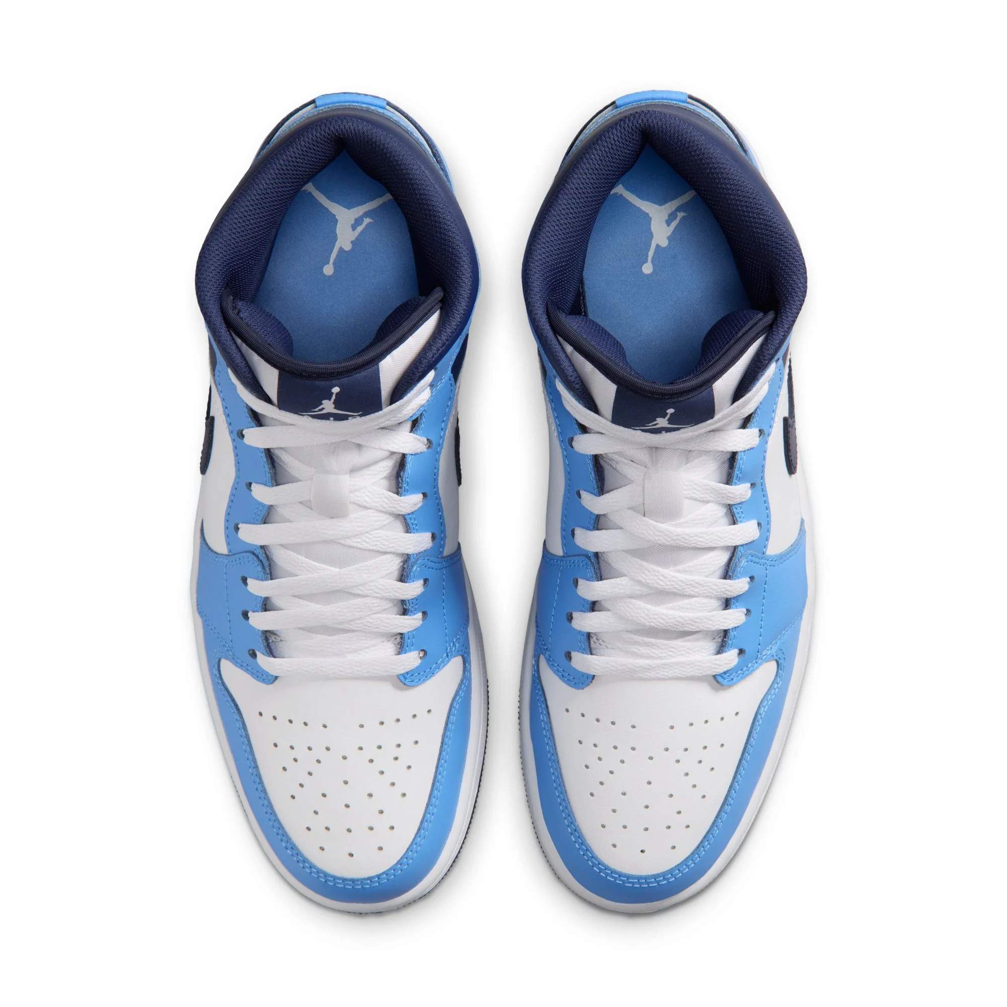 AIR JORDAN 1 MID - UNIVERSITY BLUE - Image 4