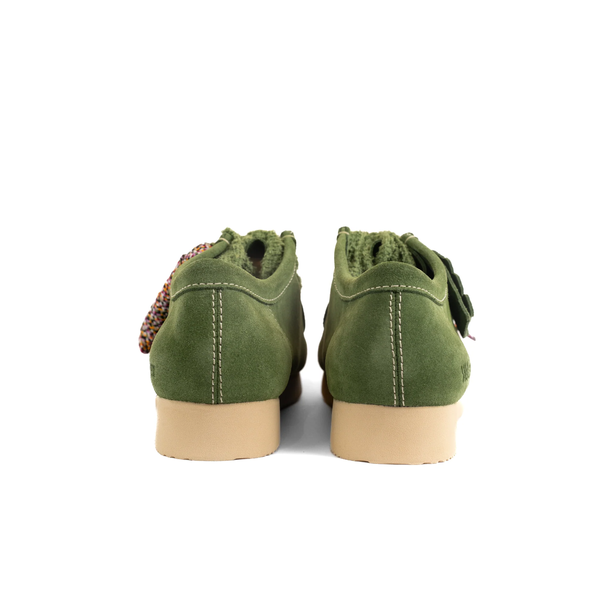 CLARKS WALLABEE - GREEN SUEDE - Image 4