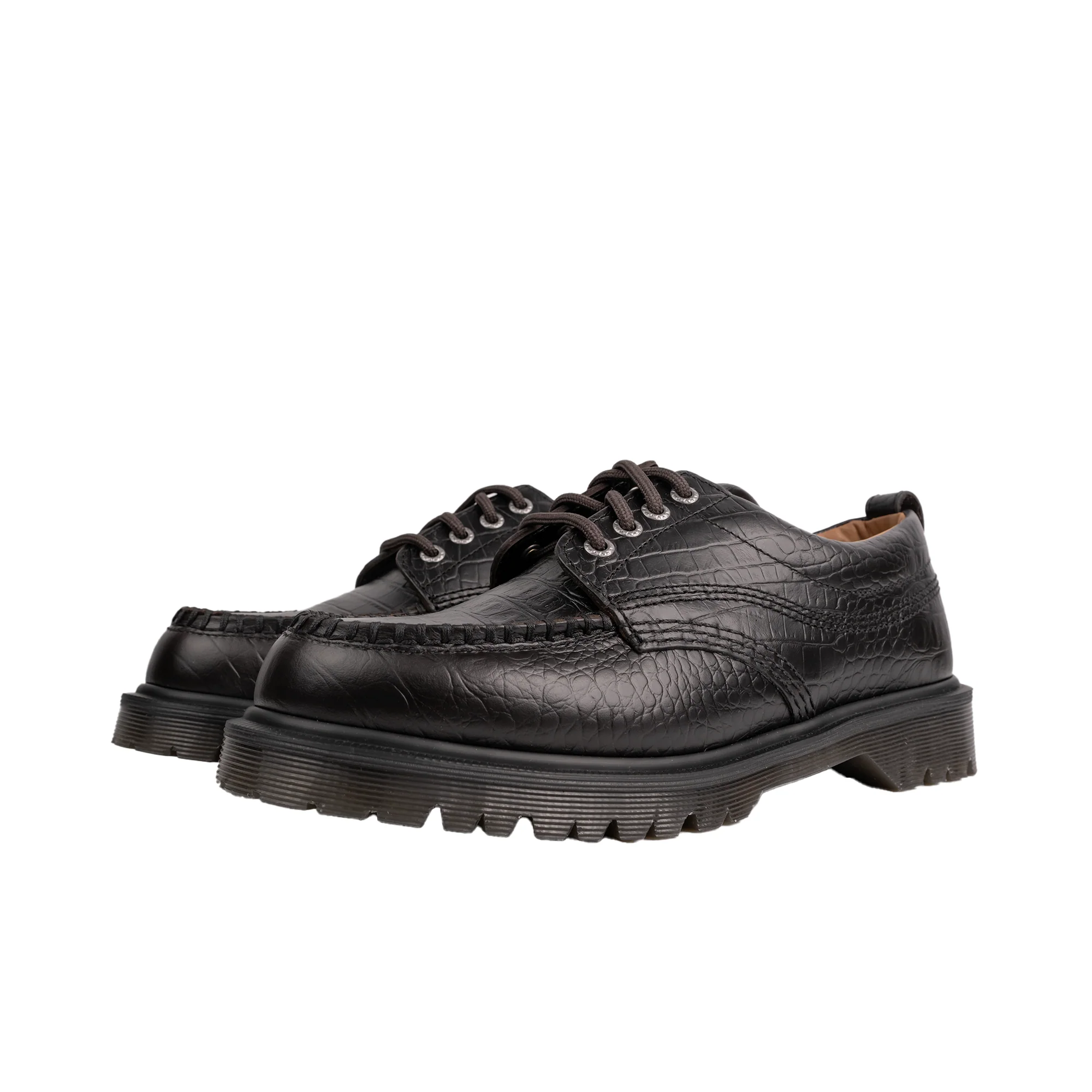 Dr. Marten's Lowell - Dark Brown Croc - Image 2