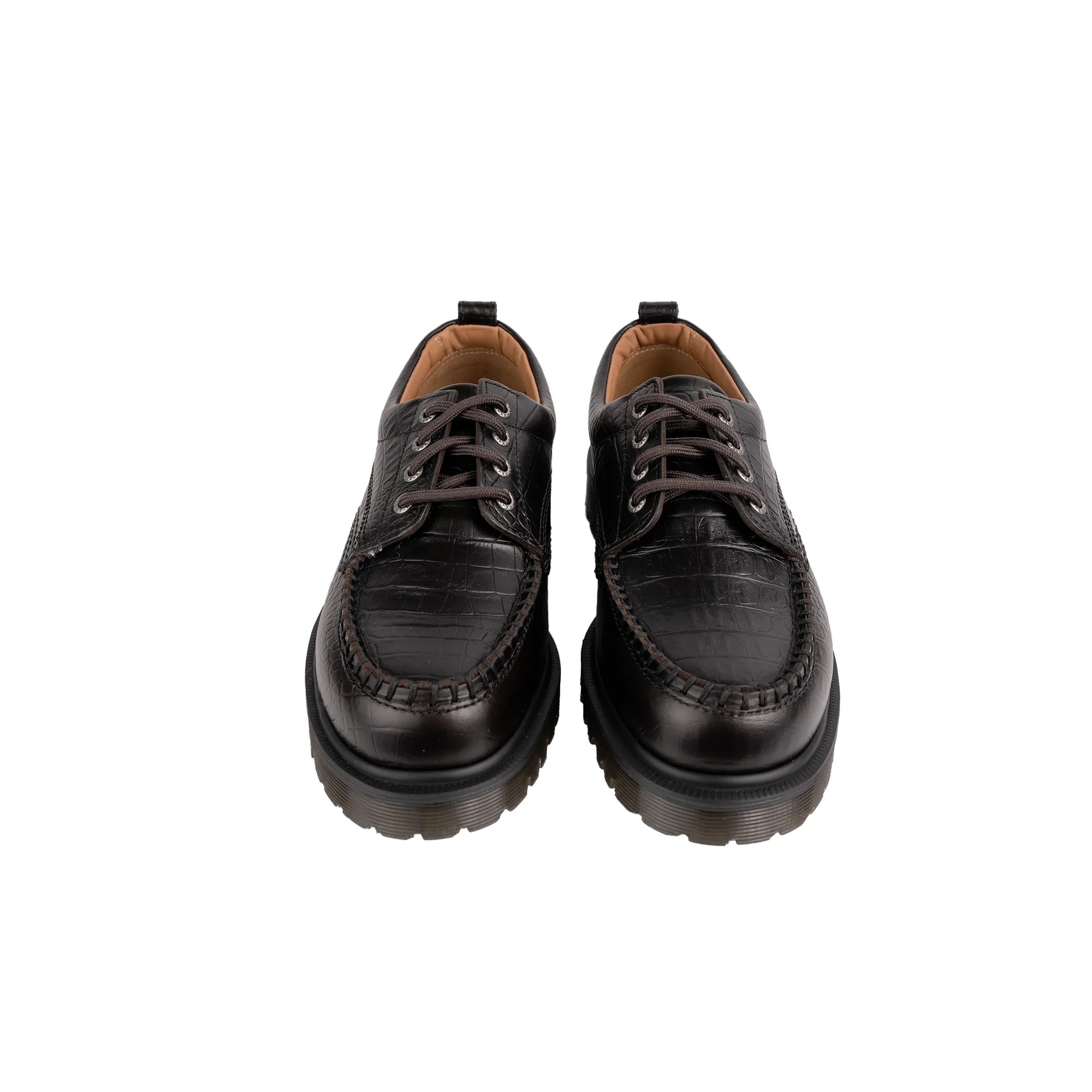 Dr. Marten's Lowell - Dark Brown Croc - Image 3