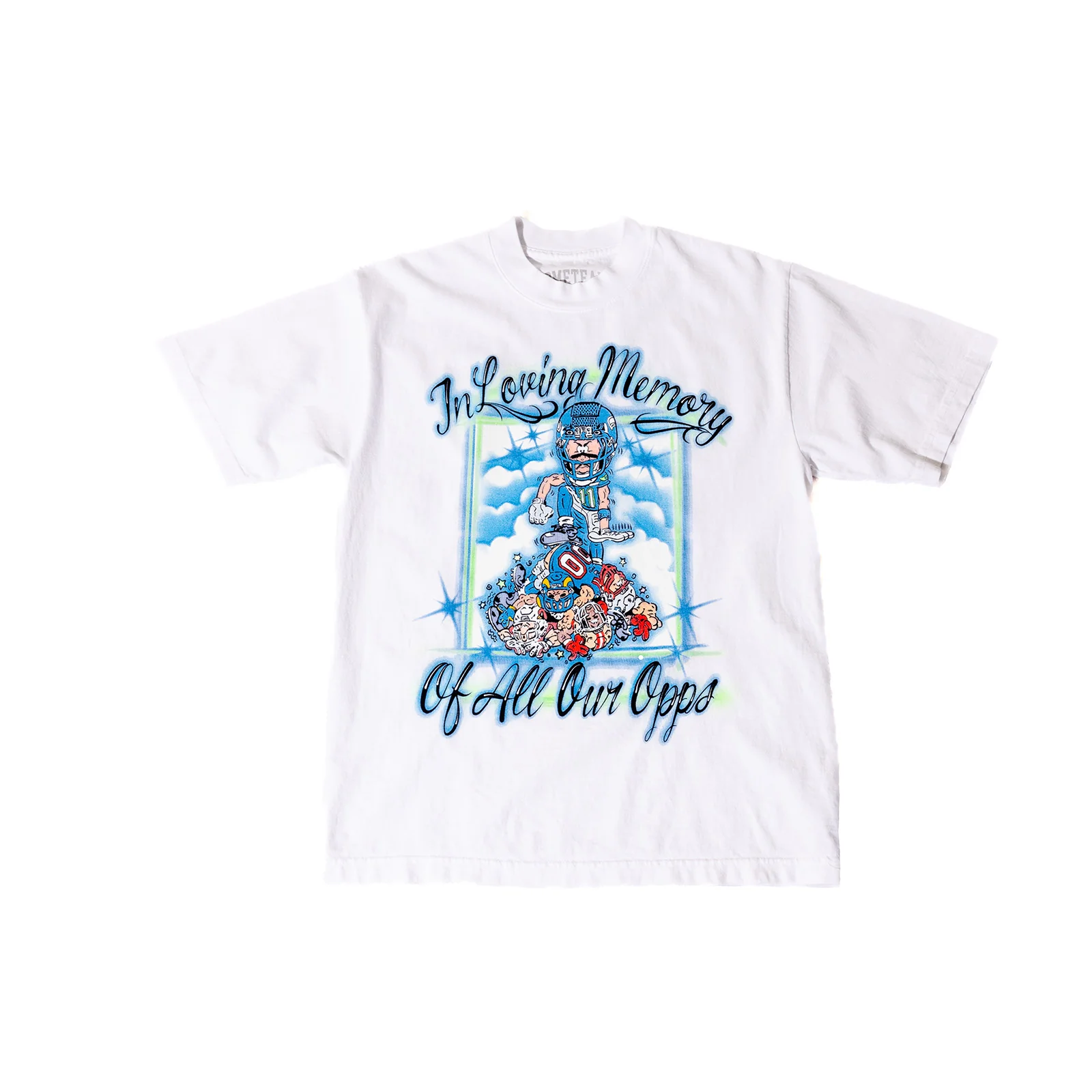 HOMETEAM  BIG GAME TEE - WHITE