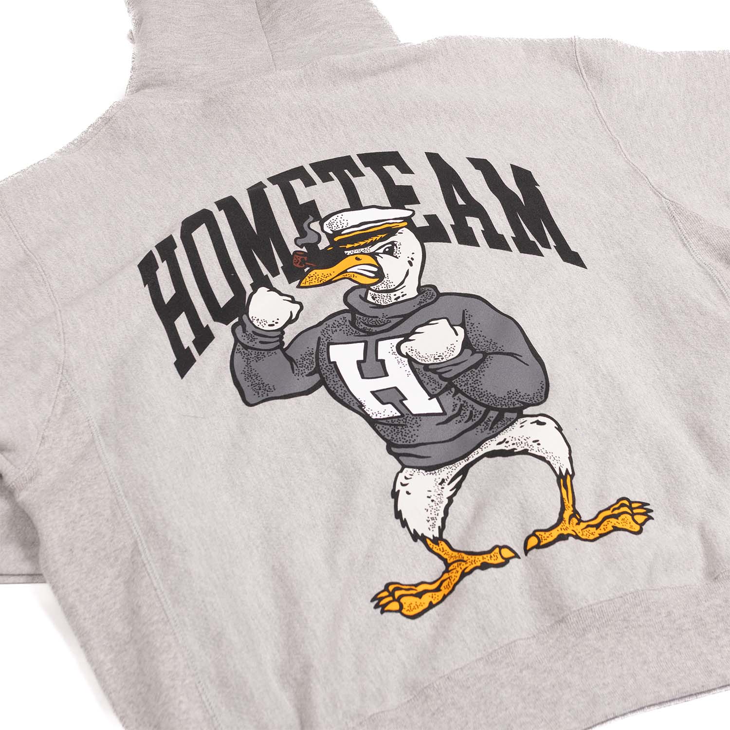 HOMETEAM GULLY HOODIE - GREY - Image 3
