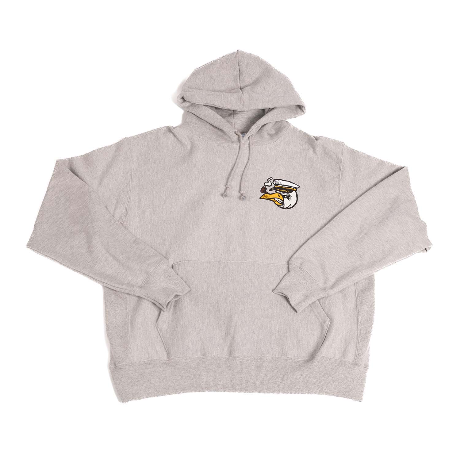 HOMETEAM GULLY HOODIE - GREY - Image 4