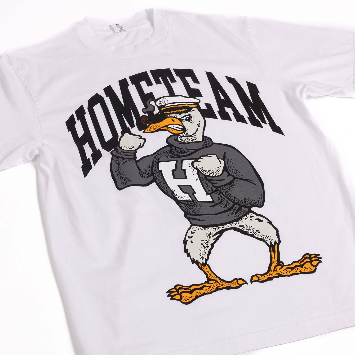 HOMETEAM GULLY TEE - WHITE - Image 2