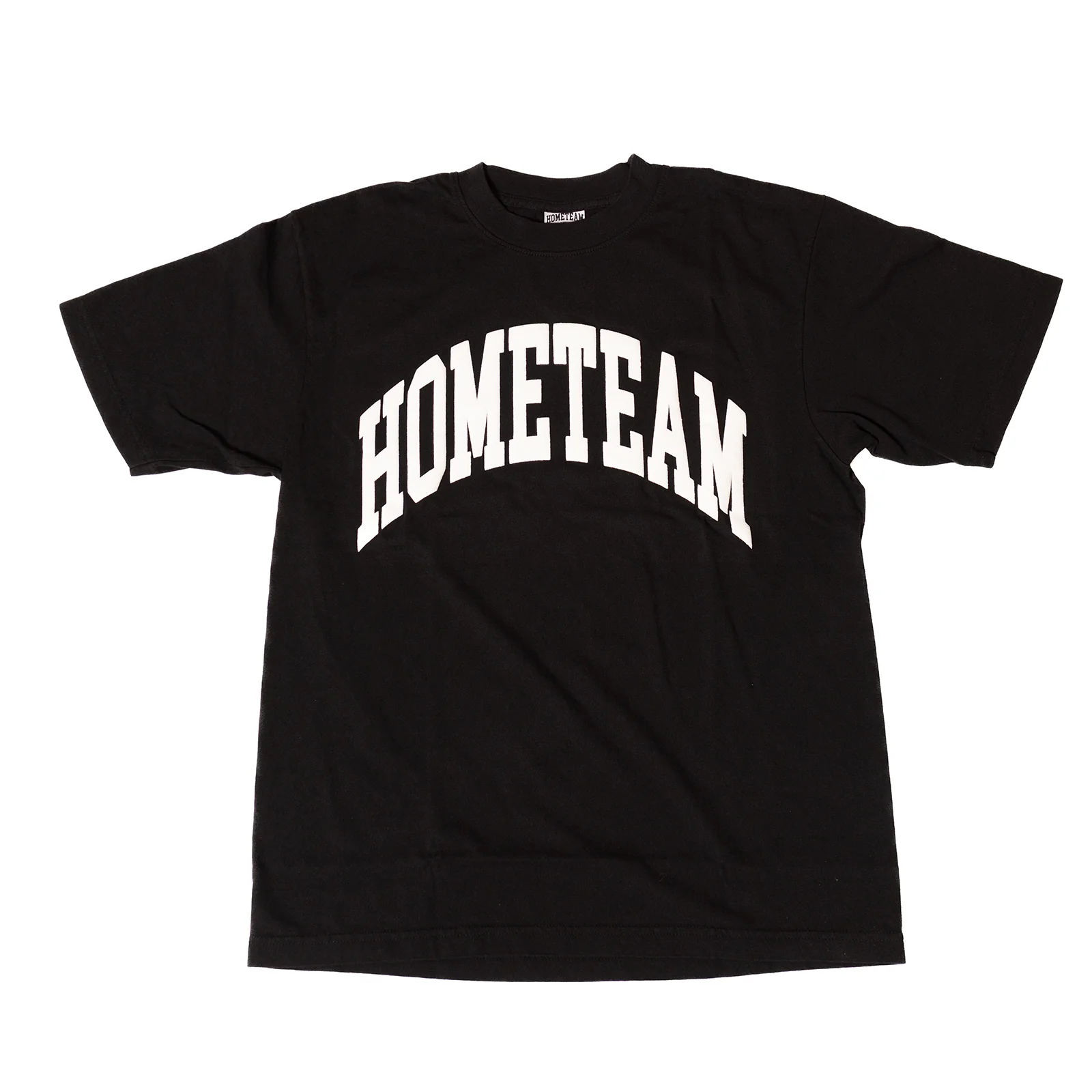 HOMETEAM Puff Print Logo Tee - Black and White