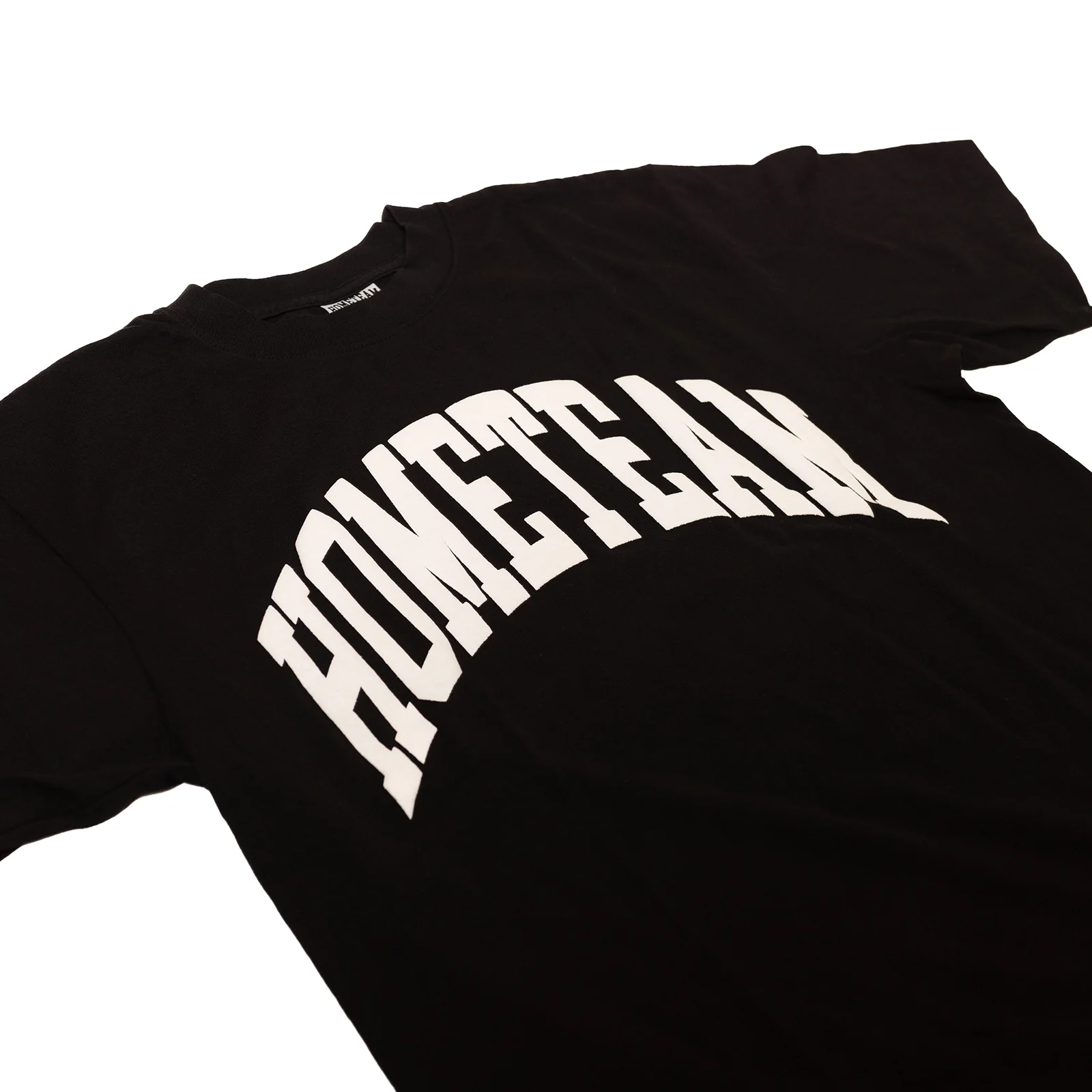 HOMETEAM Puff Print Logo Tee - Black and White - Image 2