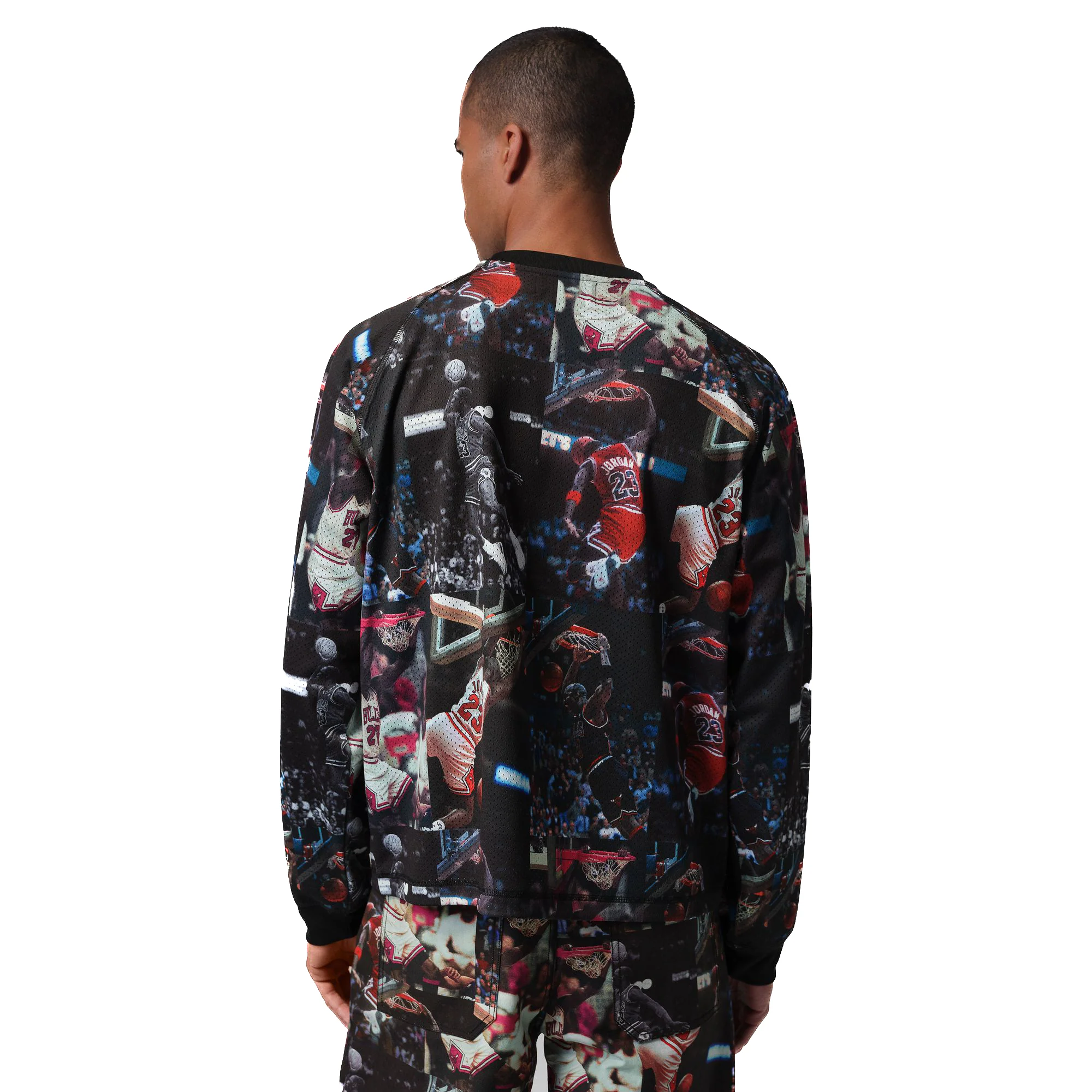 Jordan Flight Men's Printed Long-Sleeve Jersey - Image 2