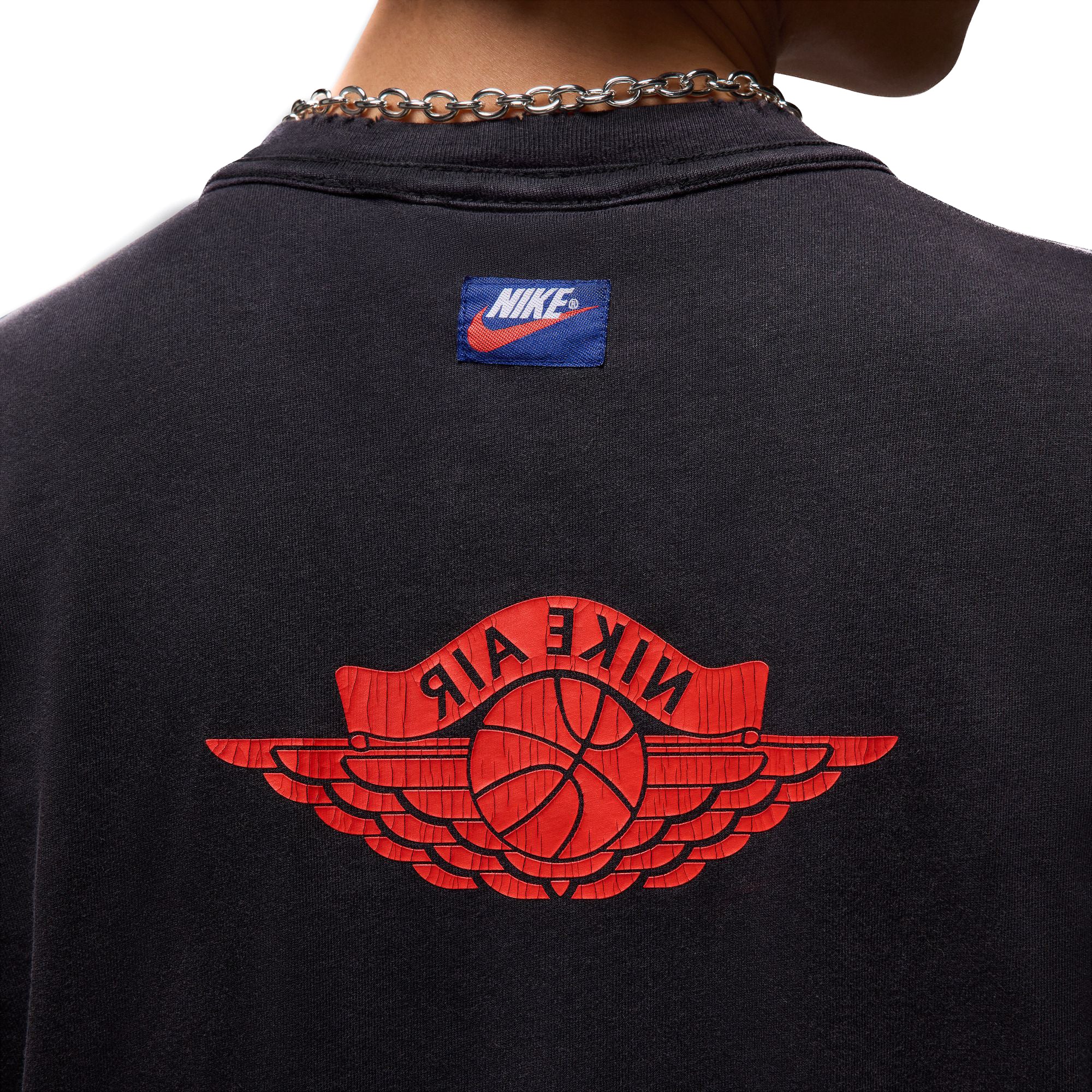 JORDAN RARE AIR T-SHIRT- BLACK RED - Image 3