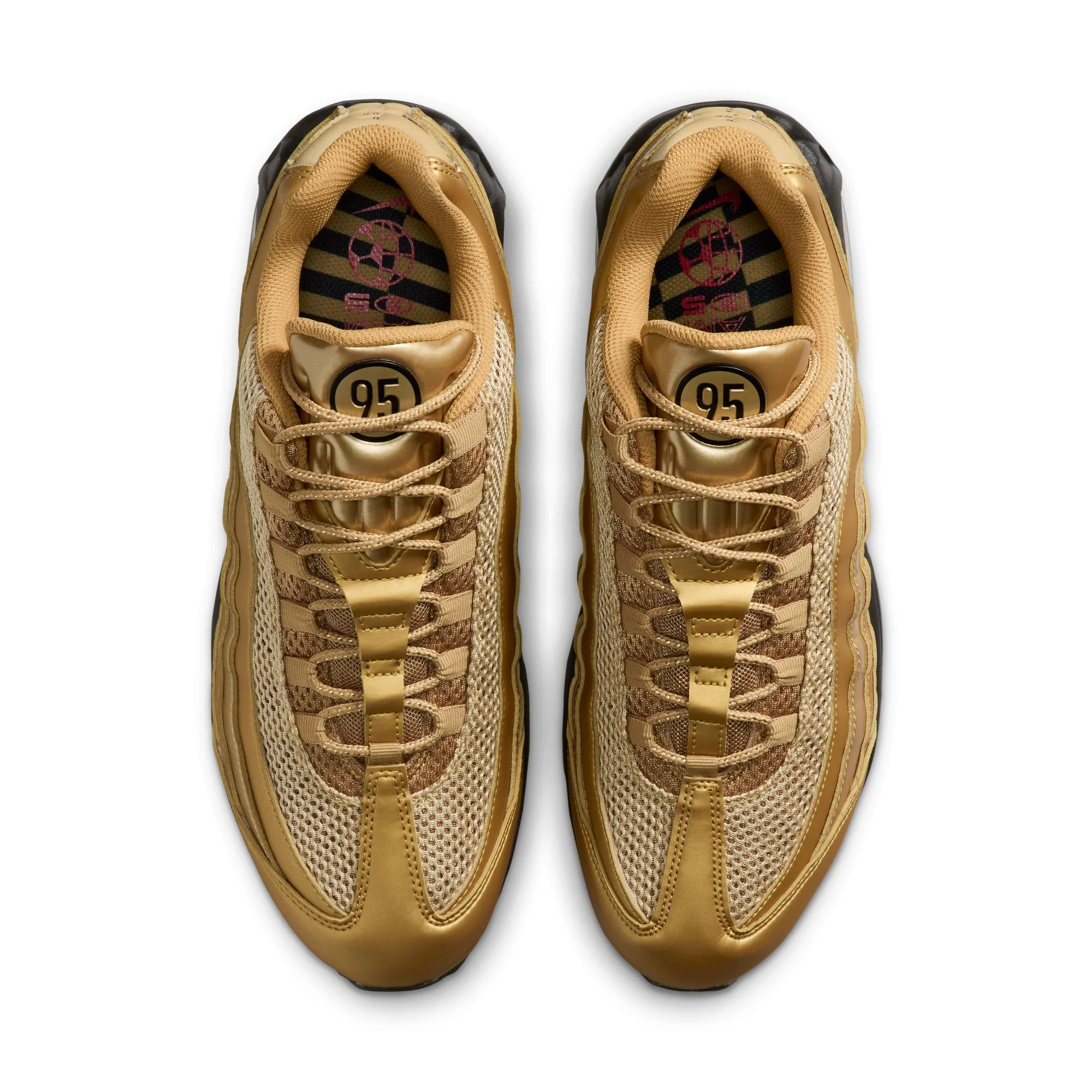 NIKE AIR MAX 95 BB - METALLIC GOLD - Image 4