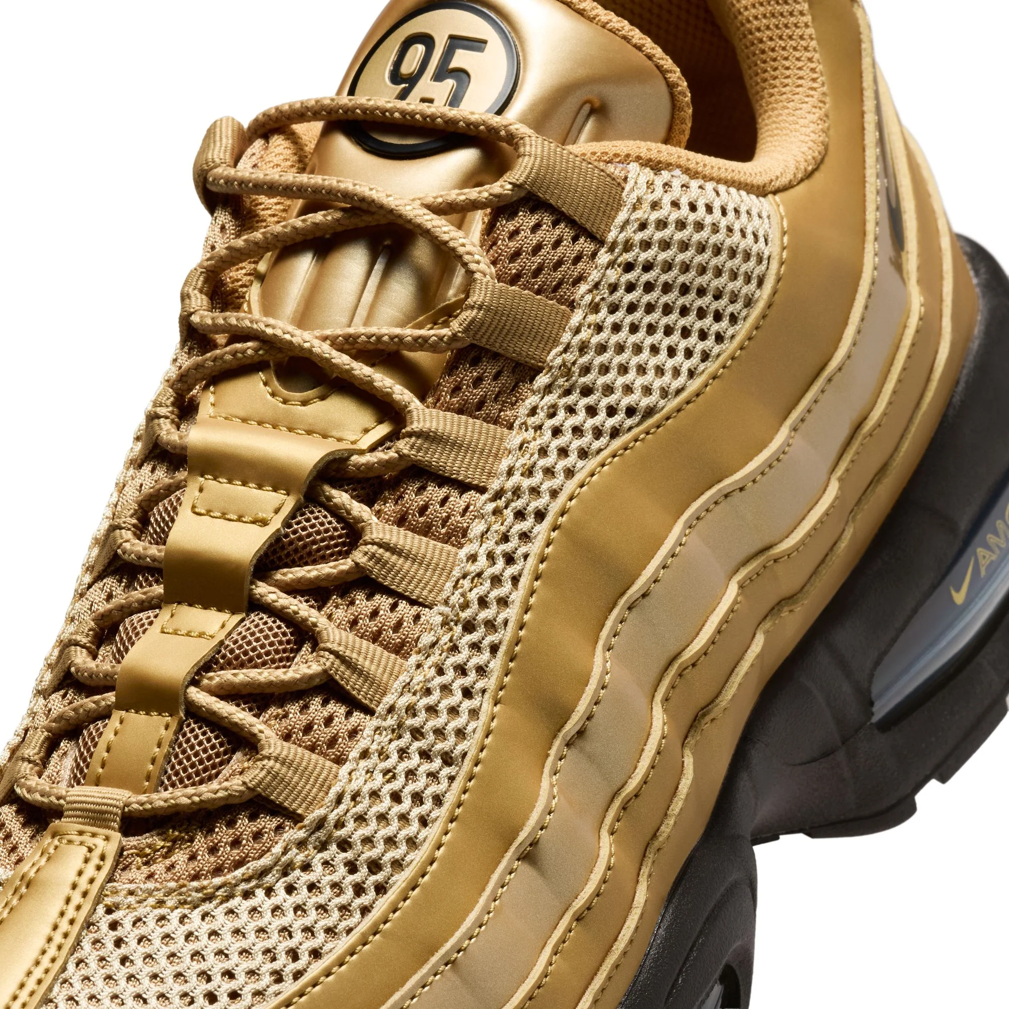 NIKE AIR MAX 95 BB - METALLIC GOLD - Image 6