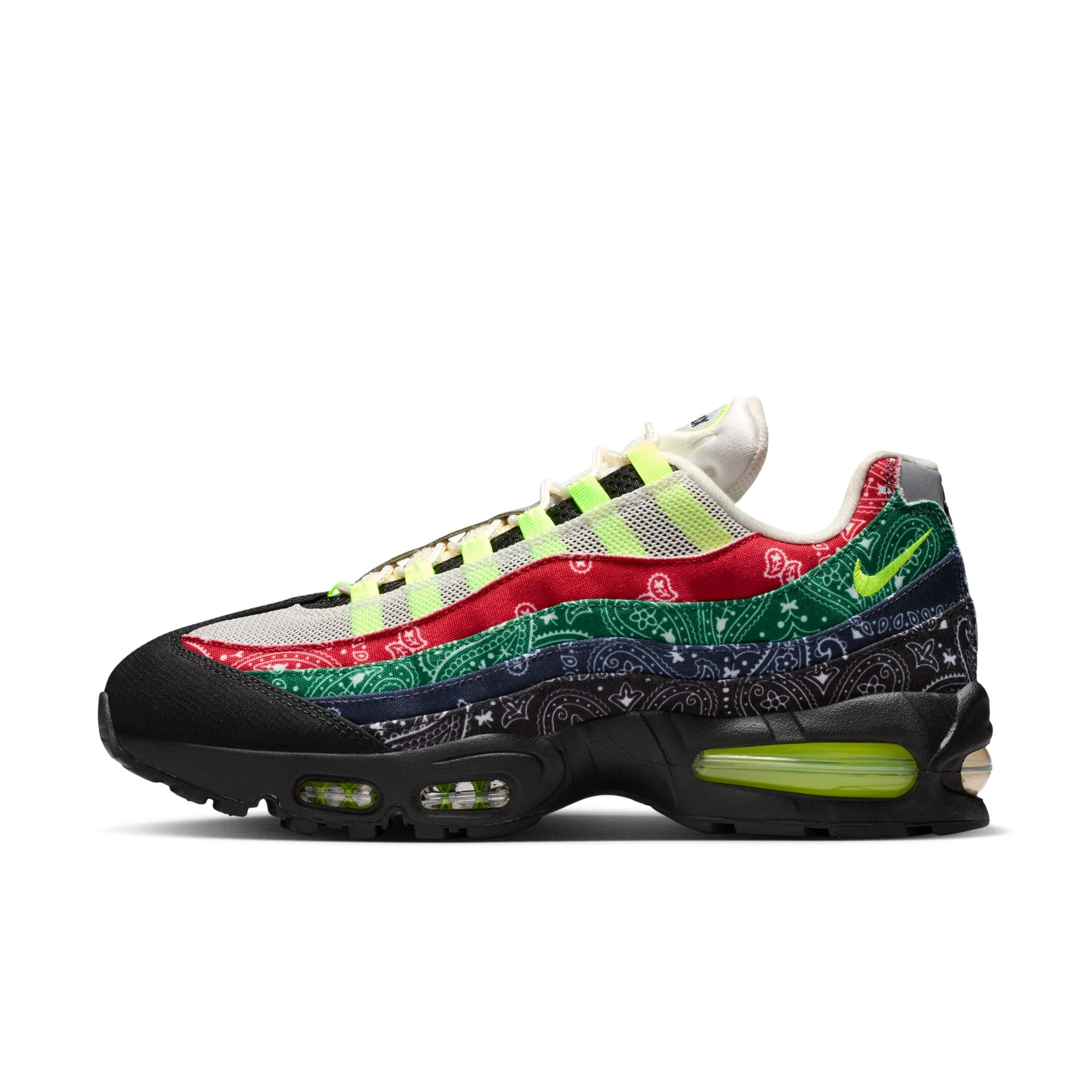 NIKE AIR MAX 95 SP - NEON PAISLEY BANDANA