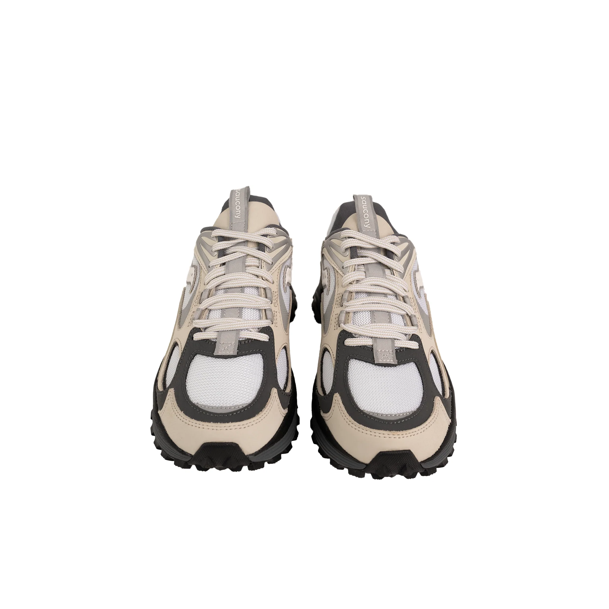Saucony Grid Aura X White Silver - Image 3