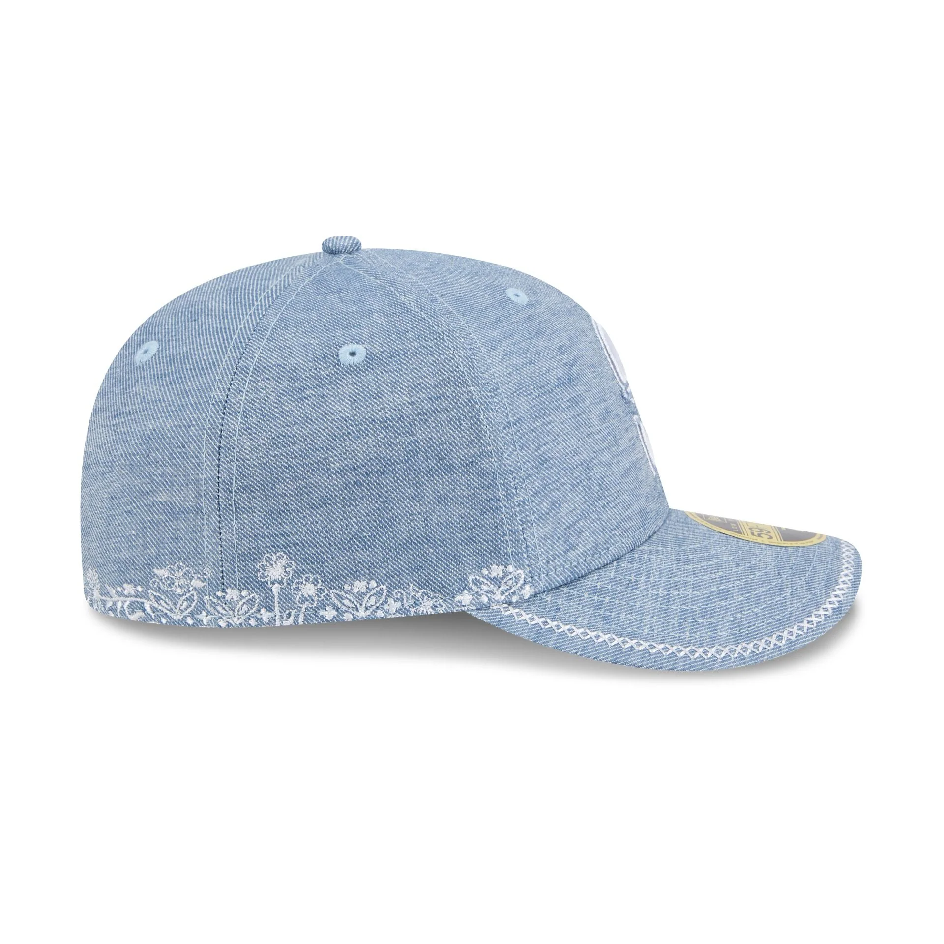 Seattle Mariners  Hand Stitched Chambray Low Profile 59FIFTY Fitted - Image 3