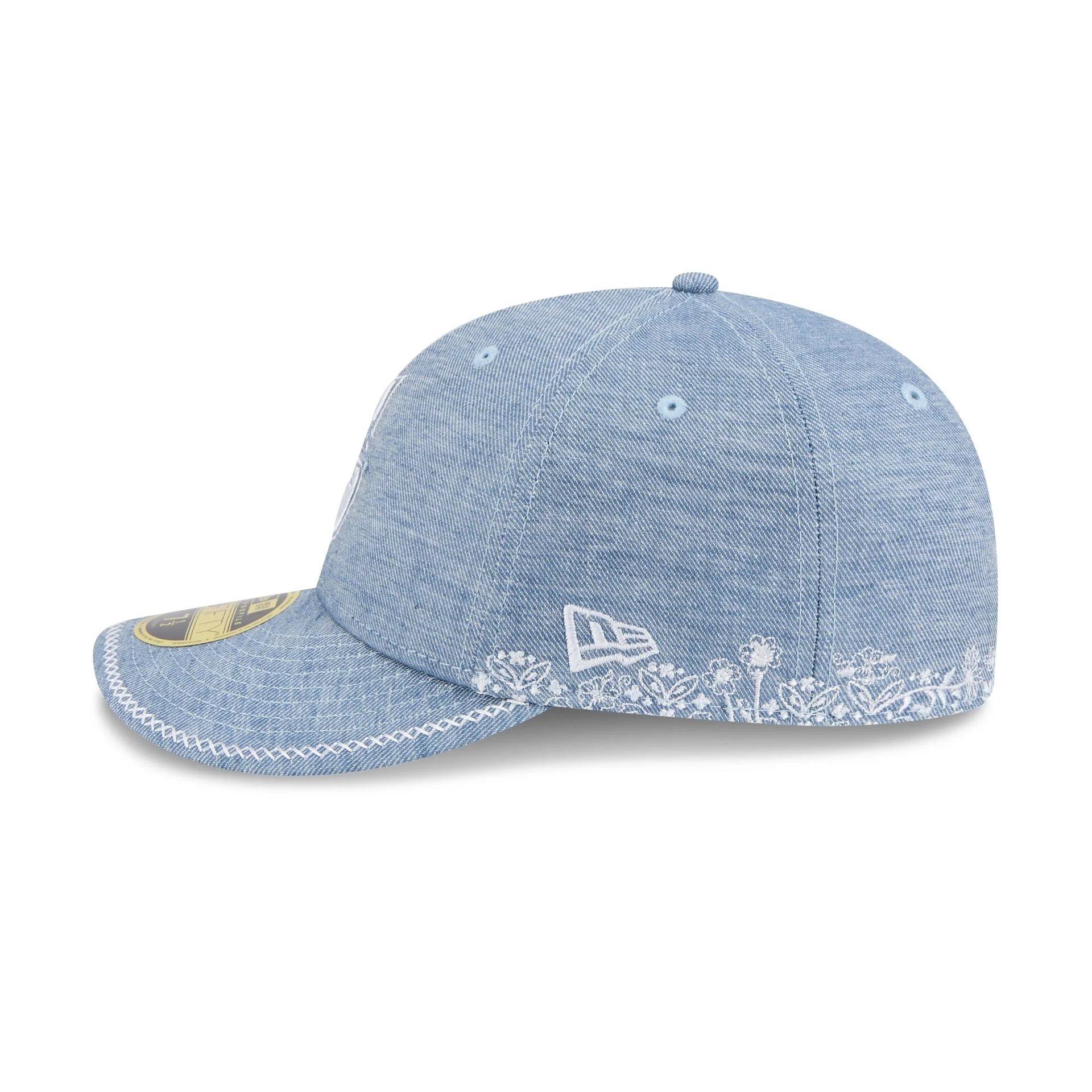 Seattle Mariners  Hand Stitched Chambray Low Profile 59FIFTY Fitted - Image 5