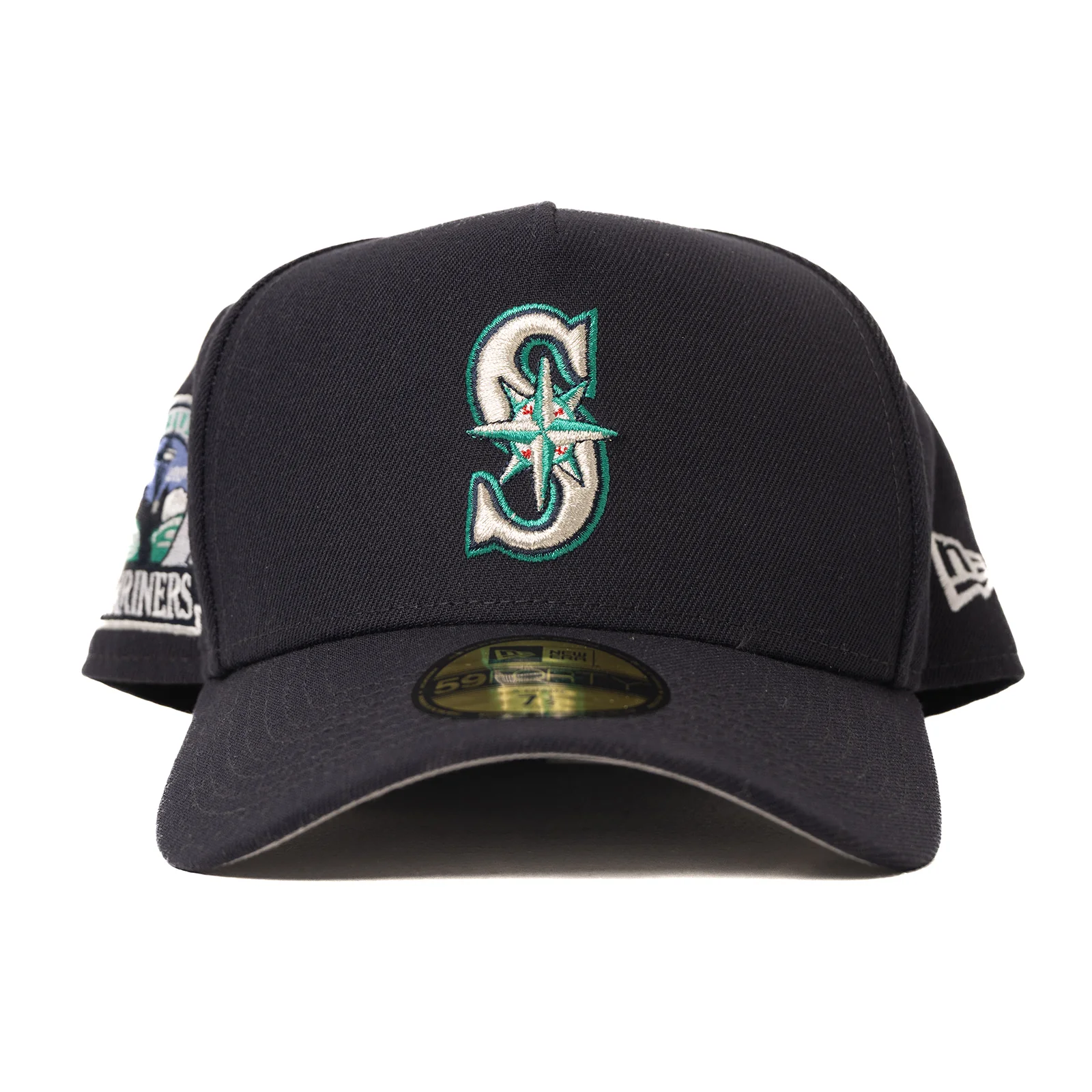 Seattle Mariners New Era A-Frame 59FORTY Fitted Hat - Navy