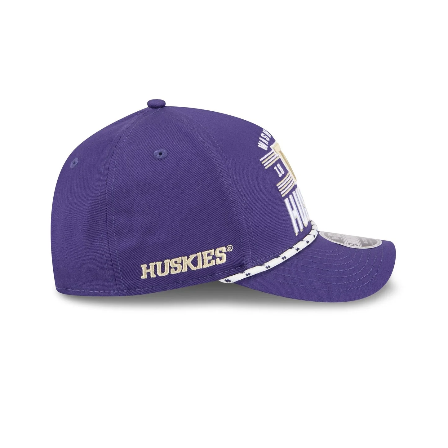 New Era Washington Huskies  March Madness 9FORTY M-Crown A-Frame Snapback - Image 3